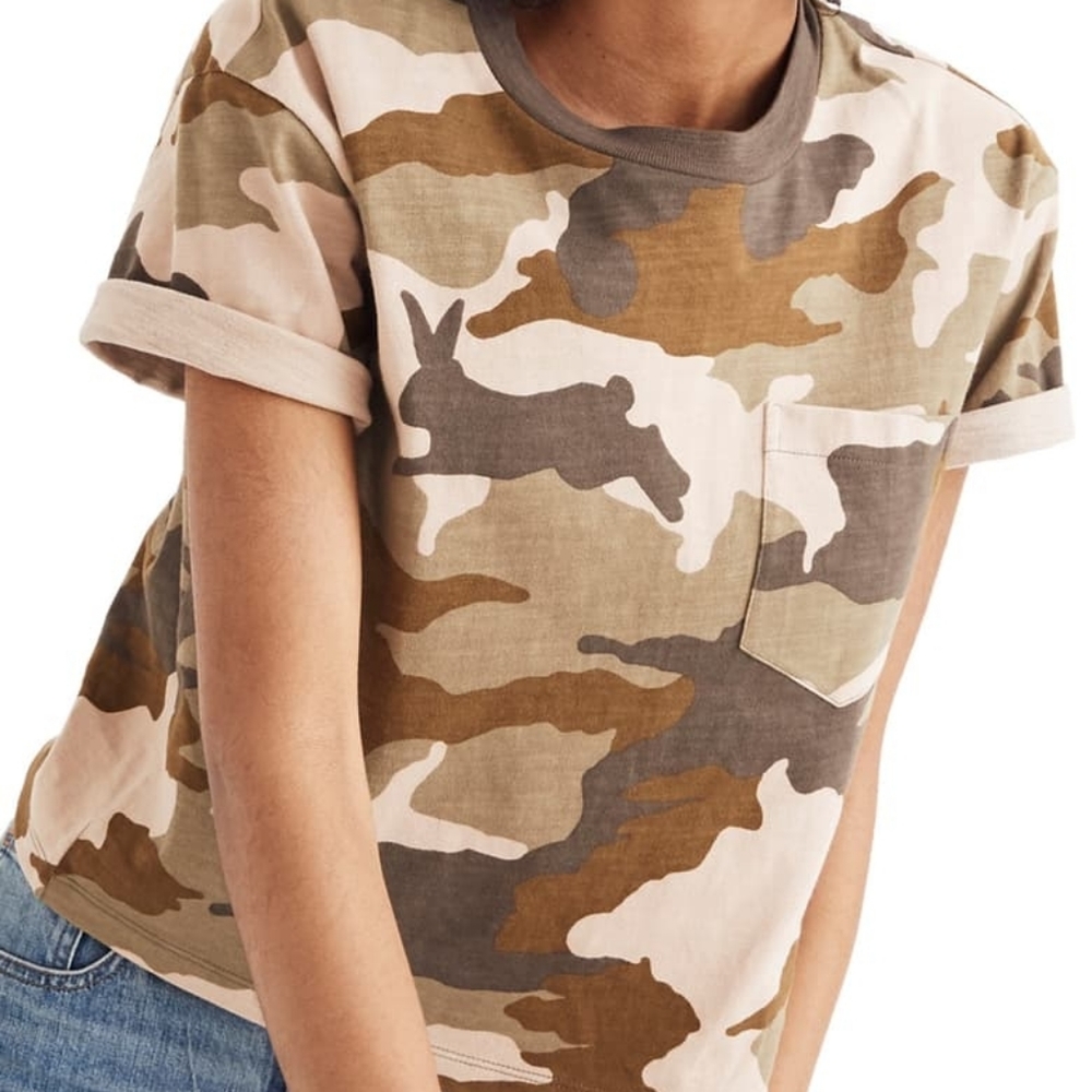 Madewell Boxy Crop Tee